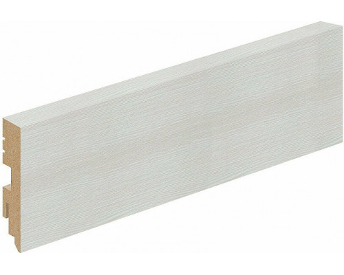 Плинтус напольный ЭКО Bianco Veralinga МДФ Тип-0 2400*70*16