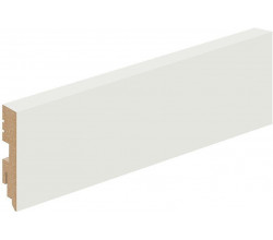 Плинтус напольный В Super White МДФ Тип-0 2050*70*16