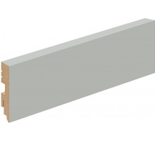 Плинтус напольный ЭМА Grey Matt МДФ Тип-0 2050*70*16