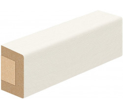 Рейка декоративная ЭКО White Wood МДФ S-16.30 2750*16*30