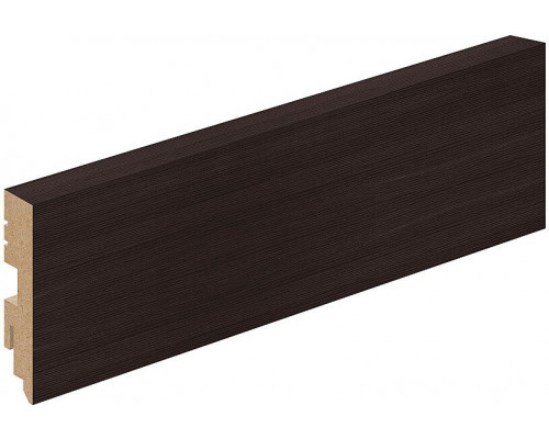 Плинтус напольный ЭКО Wenge Melinga МДФ Тип-0 2050*70*16