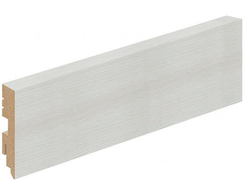 Плинтус напольный ЭКО Bianco Veralinga МДФ Тип-0 2050*70*16