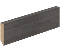 Плинтус ЭКО Grey Melinga МДФ S-70.16 2400*70*16