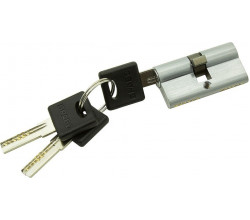 Цилиндр ключ/ключ Bravo AРK-60-30/30 SC МатХром (алюм., 3 ключа)