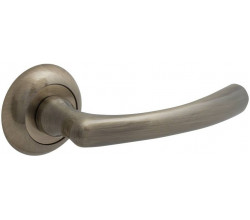 Ручка на круглой розетке Bravo Z-469 AB Бронза (ЦАМ)