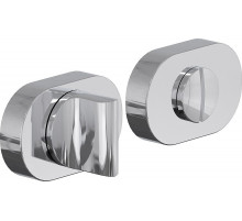 Фиксатор на овальной розетке System R016W6 Хром