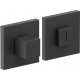 Фиксатор на квадратной розетке Bravo AS-3WC Sblack