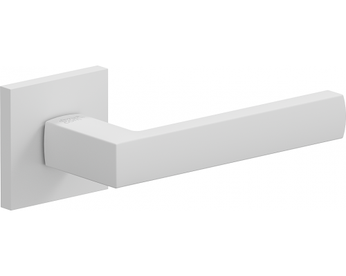 Ручка на квадратной розетке Bravo AS-300 SWhite (алюм.)