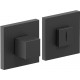 Фиксатор на квадратной розетке Bravo AS-3WC Sblack