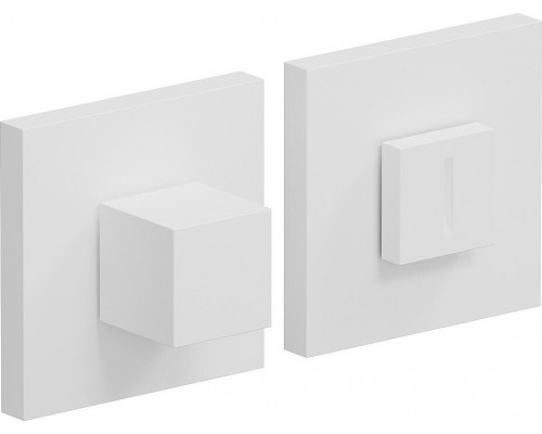 Фиксатор на квадратной розетке Bravo AS-3WC Swhite