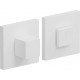 Фиксатор на квадратной розетке Bravo AS-3WC Swhite