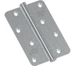 Петля врезная стальная HMS-2-4B 100*70*2,5 Uni Schrome