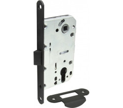 Замок пластиковый язычок Bravo P-3-CL SB МатЧерный