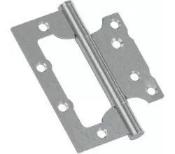 Петля без врезки стальная HFS-1-2B 100*75*2,5 Schrome