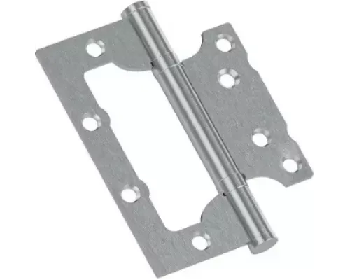 Петля без врезки стальная HFS-1-2B 100*75*2,5 Schrome