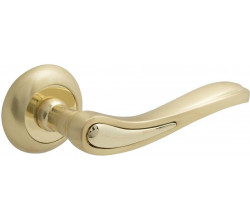 Ручка на круглой розетке Bravo A-464 SG МатЗолото (алюм.)