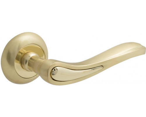 Ручка на круглой розетке Bravo A-464 SG МатЗолото (алюм.)