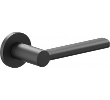 Ручка на круглой розетке Bravo AR-520 SBlack (алюм.)