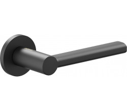 Ручка на круглой розетке Bravo AR-520 SBlack (алюм.)