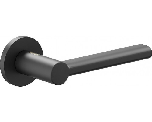 Ручка на круглой розетке Bravo AR-520 SBlack (алюм.)