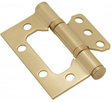 Петля без врезки стальная 2BB 75*63*2,5 GM МатЗолото (универс.)