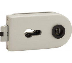 Замок метал.-пласт. язычок Bravo CT MP-600-CL AL Алюминий