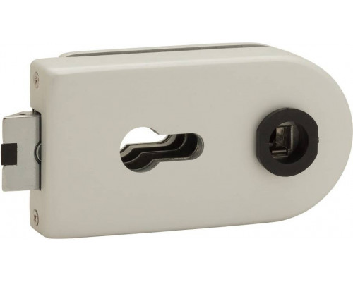 Замок метал.-пласт. язычок Bravo CT MP-600-CL AL Алюминий