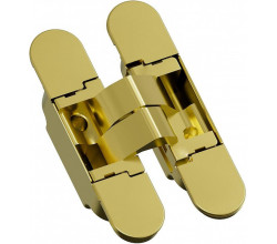 Петля скрытая K1019 3D 110*61,45*26,8/21,2 МатЗолото (универс., 20 кг)