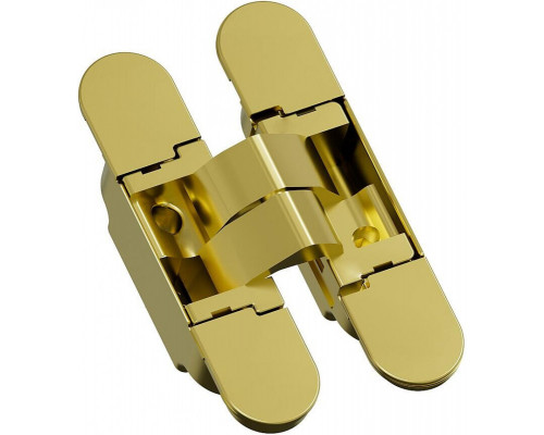 Петля скрытая K1019 3D 110*61,45*26,8/21,2 МатЗолото (универс., 20 кг)