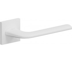 Ручка на квадратной розетке Bravo AS-340 SWhite (алюм.)