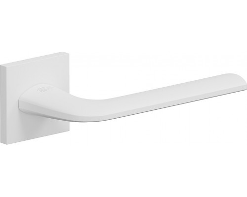 Ручка на квадратной розетке Bravo AS-340 SWhite (алюм.)