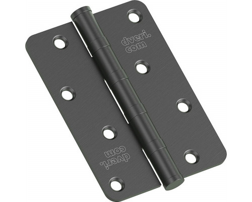 Петля врезная стальная HMS-2-4B 100*70*2,5 Uni Sblack