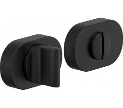 Фиксатор на овальной розетке System R015W6 Мат черный