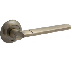 Ручка на круглой розетке Bravo A-492 AB Бронза (алюм.)