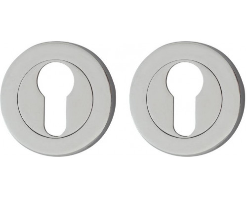 Накладка цилиндровая на круглой розетке Bravo A/Z-6CL C Хром