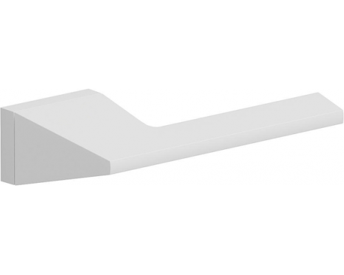 Ручка на прямоугольной розетке Bravo AS2-621 Swhite