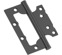 Петля без врезки стальная HFS-1-2B 100*75*2,5 SGraphite