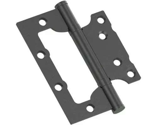 Петля без врезки стальная HFS-1-2B 100*75*2,5 SGraphite