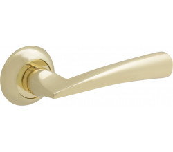 Ручка на круглой розетке Bravo A-480 G Золото (алюм.)