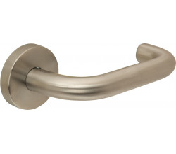 Ручка на круглой розетке Bravo I-102 INOX (нерж.)