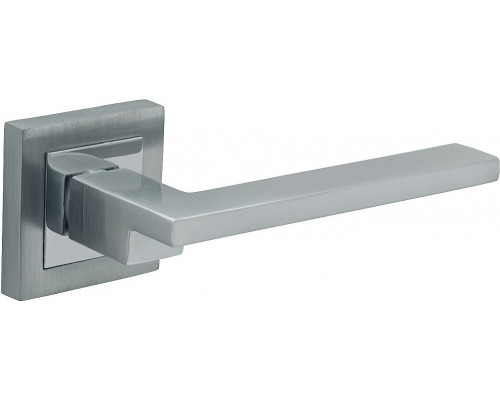 Ручка на квадратной розетке Bravo A-202 SC МатХром (алюм.)