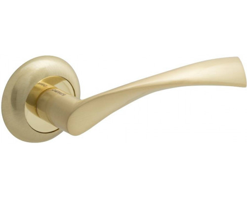 Ручка на круглой розетке Bravo A-423 SG МатЗолото (алюм.)