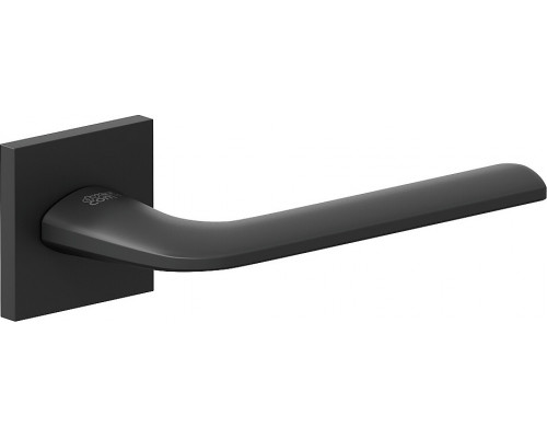 Ручка на квадратной розетке Bravo AS-340 SBlack (алюм.)