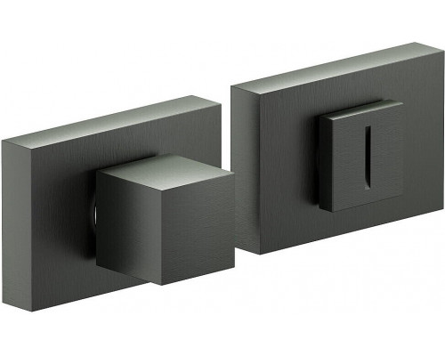 Фиксатор на прямоугольной розетке Bravo AS2-6WC Sgraphite