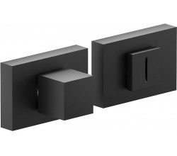 Фиксатор на прямоугольной розетке Bravo AS2-6WC Sblack