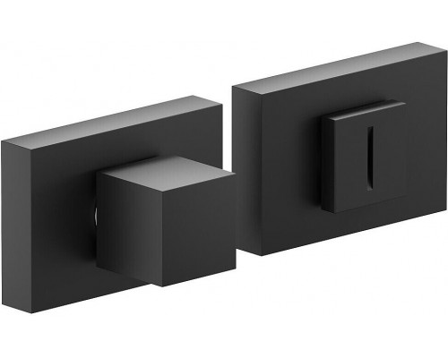 Фиксатор на прямоугольной розетке Bravo AS2-6WC Sblack