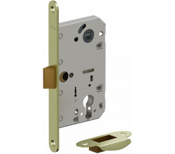 Замок пластиковый язычок Bravo P-3-CL SG МатЗолото