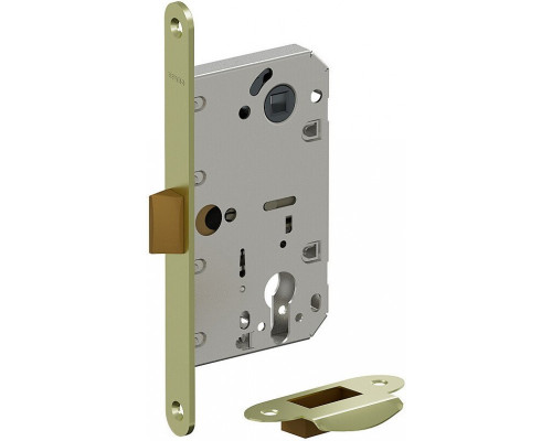 Замок пластиковый язычок Bravo P-3-CL SG МатЗолото