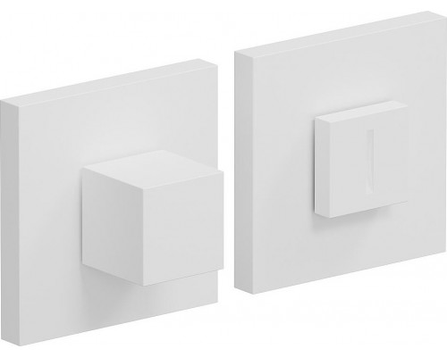 Фиксатор на квадратной розетке Bravo AS-3WC Swhite