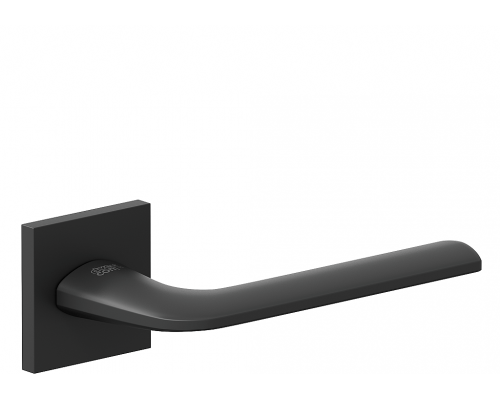 Ручка на квадратной розетке Bravo AS-340 SBlack (алюм.)